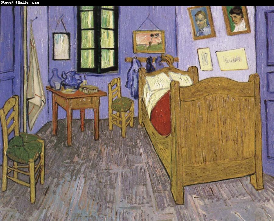 Vincent Van Gogh the bedroom at arles